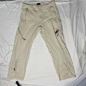 U.S. Polo Assn Cargo Pants Khaki Beige Men’s 36x34 Zip Pockets